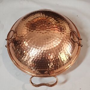 Authentic Hammered Copper Cataplana (New w/o Tags)